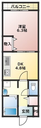 ソレジオ岬の物件間取画像